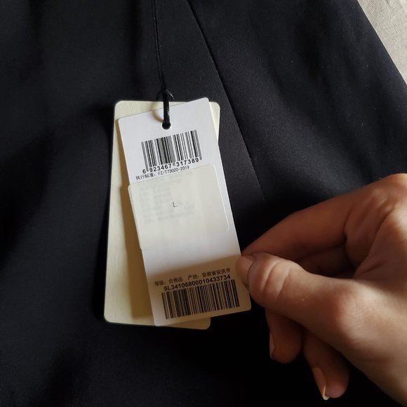 JNBY Draped Mini Skirt (Large) Brand New - Picture 4 of 7